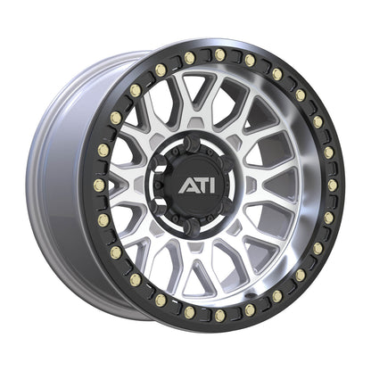 AT-01 17X8.5 HYBRID BEADLOCK WHEEL - MACHINED (5X150)