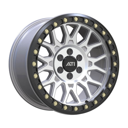 AT-01 17X8.5 HYBRID BEADLOCK WHEEL - MACHINED (6X114.3)
