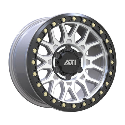 AT-01 17X8.5 HYBRID BEADLOCK WHEEL - MACHINED (5X150)