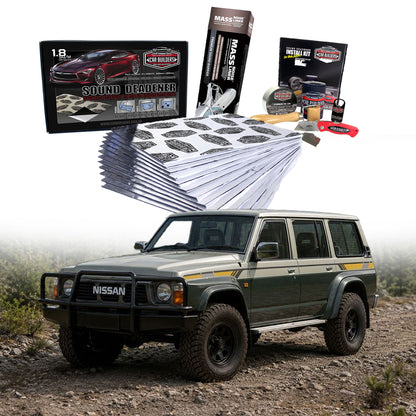 Car Builders Sound Deadening Kit for Nissan Patrol GQ Wagon