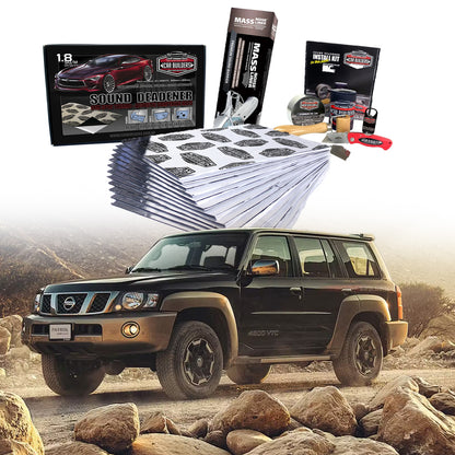 Car Builders Sound Deadening Kit for Nissan Patrol GU Wagon