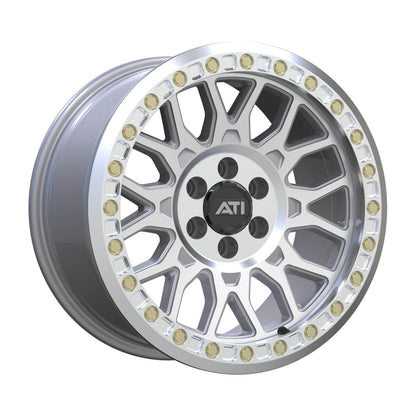 AT-01 17X8.5 HYBRID BEADLOCK WHEEL - MACHINED (6X114.3)
