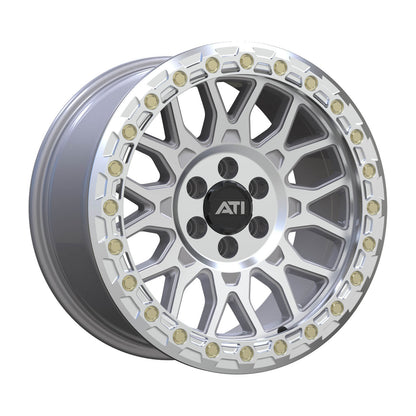 AT-01 17X8.5 HYBRID BEADLOCK WHEEL - MACHINED (6X114.3)