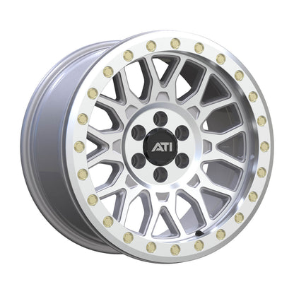 AT-01 17X8.5 HYBRID BEADLOCK WHEEL - MACHINED (6X114.3)