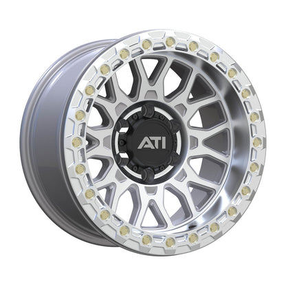 AT-01 17X8.5 HYBRID BEADLOCK WHEEL - MACHINED (5X150)