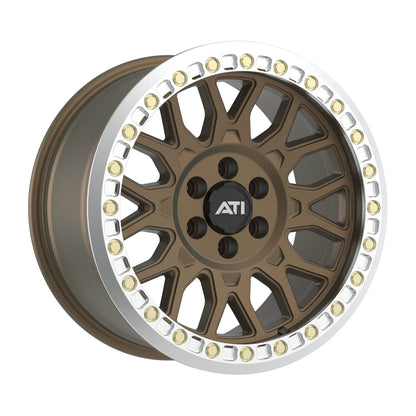 AT-01 17X8.5 HYBRID BEADLOCK WHEEL - BRONZE (6X114.3)