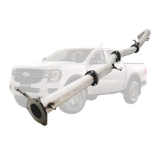 TrackReady Stainless 3.5" DPF Back Exhaust for Ford Ranger 3.0L PY Next Gen 2022+