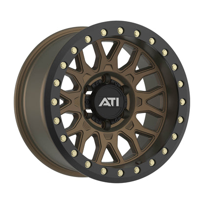 AT-01 17X8.5 HYBRID BEADLOCK WHEEL - BRONZE (6X139.7)