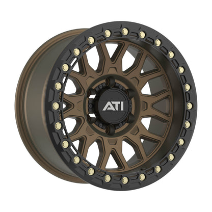 AT-01 17X8.5 HYBRID BEADLOCK WHEEL - BRONZE (6X139.7)