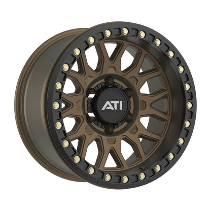 AT-01 17X8.5 HYBRID BEADLOCK WHEEL - BRONZE (6X139.7)