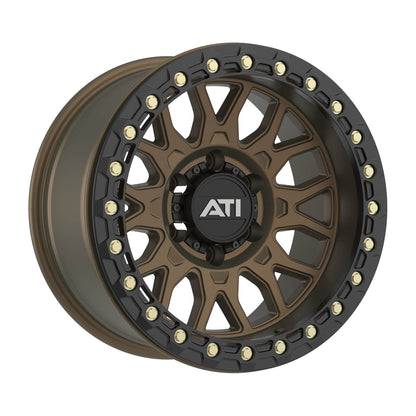 AT-01 17X8.5 HYBRID BEADLOCK WHEEL - BRONZE (6X139.7)