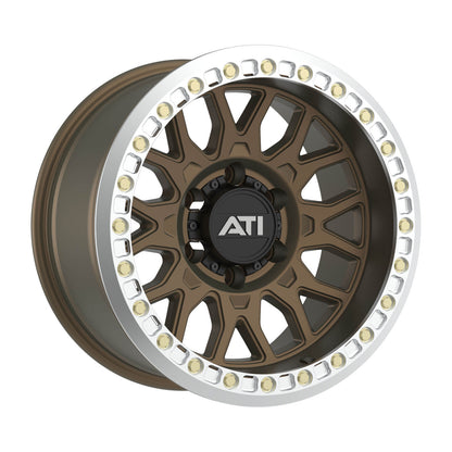 AT-01 17X8.5 HYBRID BEADLOCK WHEEL - BRONZE (6X139.7)