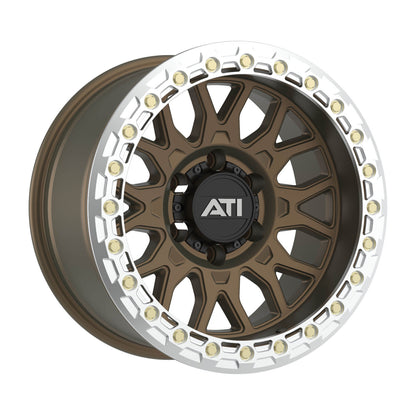 AT-01 17X8.5 HYBRID BEADLOCK WHEEL - BRONZE (6X139.7)