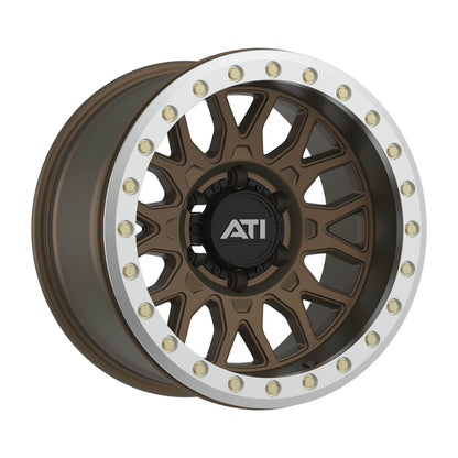 AT-01 17X8.5 HYBRID BEADLOCK WHEEL - BRONZE (6X139.7)