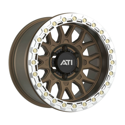 AT-01 17X8.5 HYBRID BEADLOCK WHEEL - BRONZE (6X139.7)