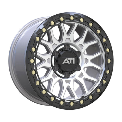 AT-01 17X8.5 HYBRID BEADLOCK WHEEL - MACHINED (6X139.7)