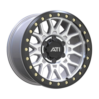 AT-01 17X8.5 HYBRID BEADLOCK WHEEL - MACHINED (6X139.7)